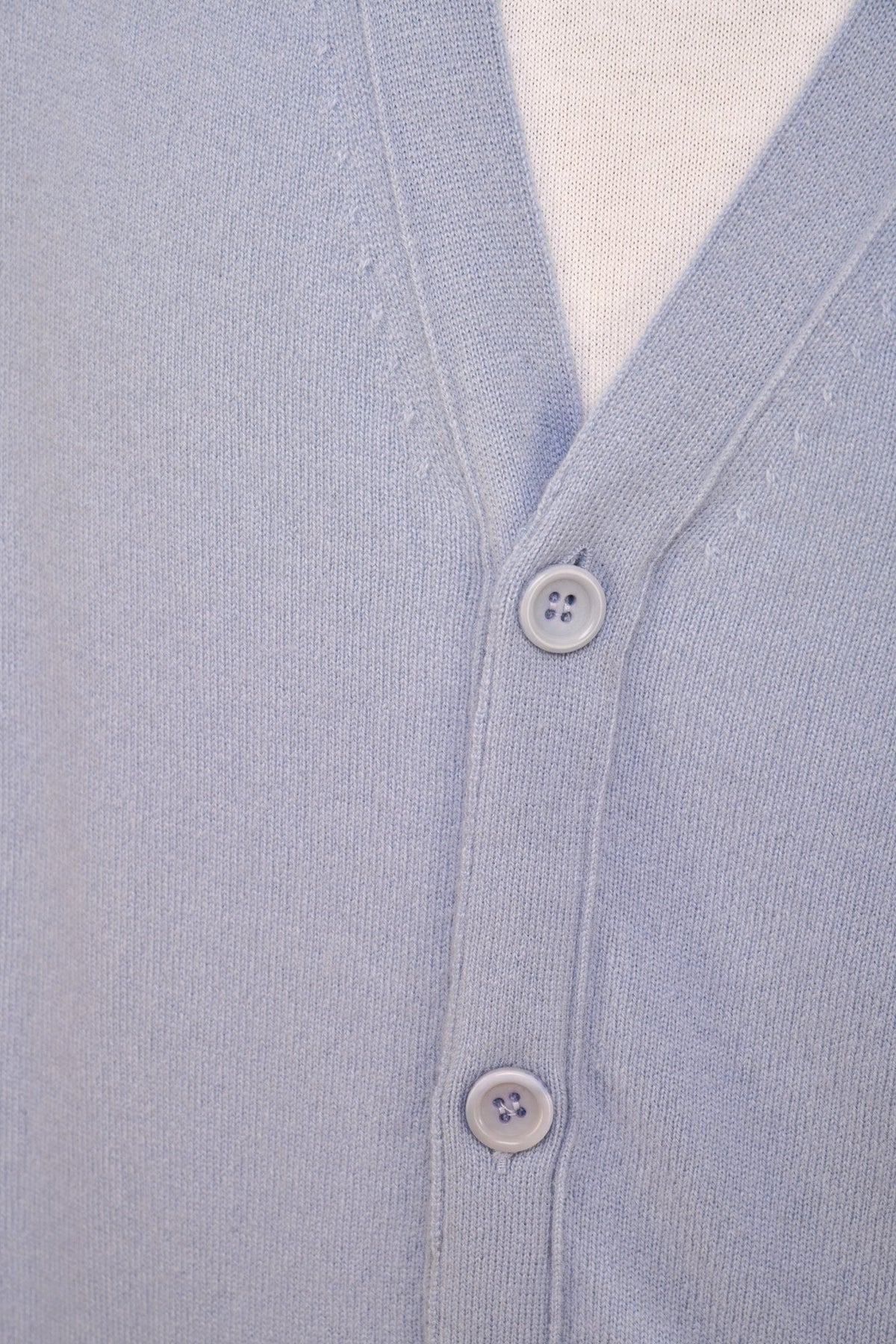 Manrico Cashmere Button Down V-Neck Cardigan