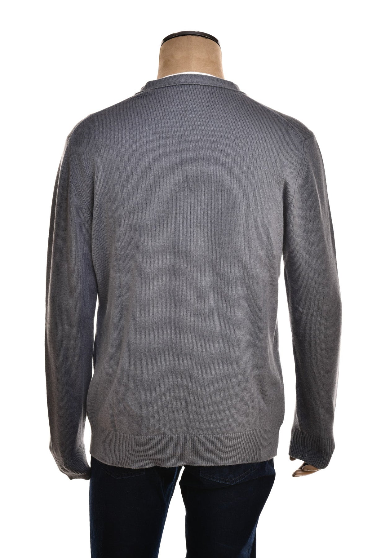 Manrico Cashmere Button Down V-Neck Cardigan