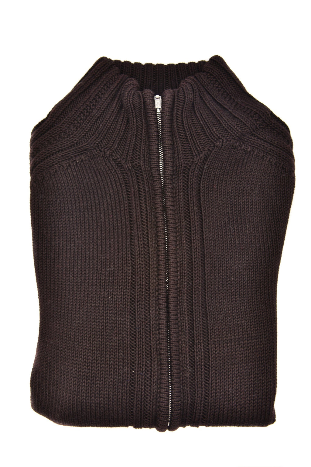 Cruciani Cotton Zip-Up Sweater