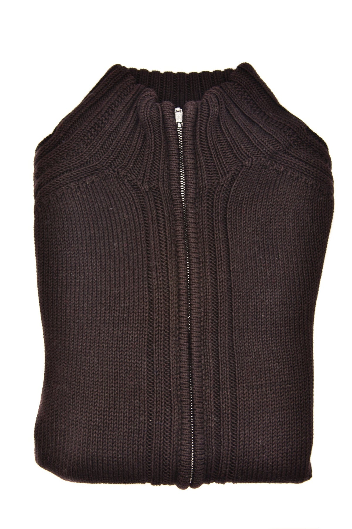 Cruciani Cotton Zip-Up Sweater