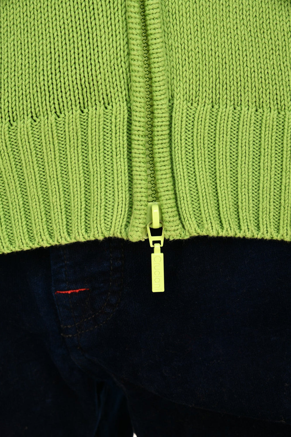 Cruciani Cotton Zip-Up Sweater