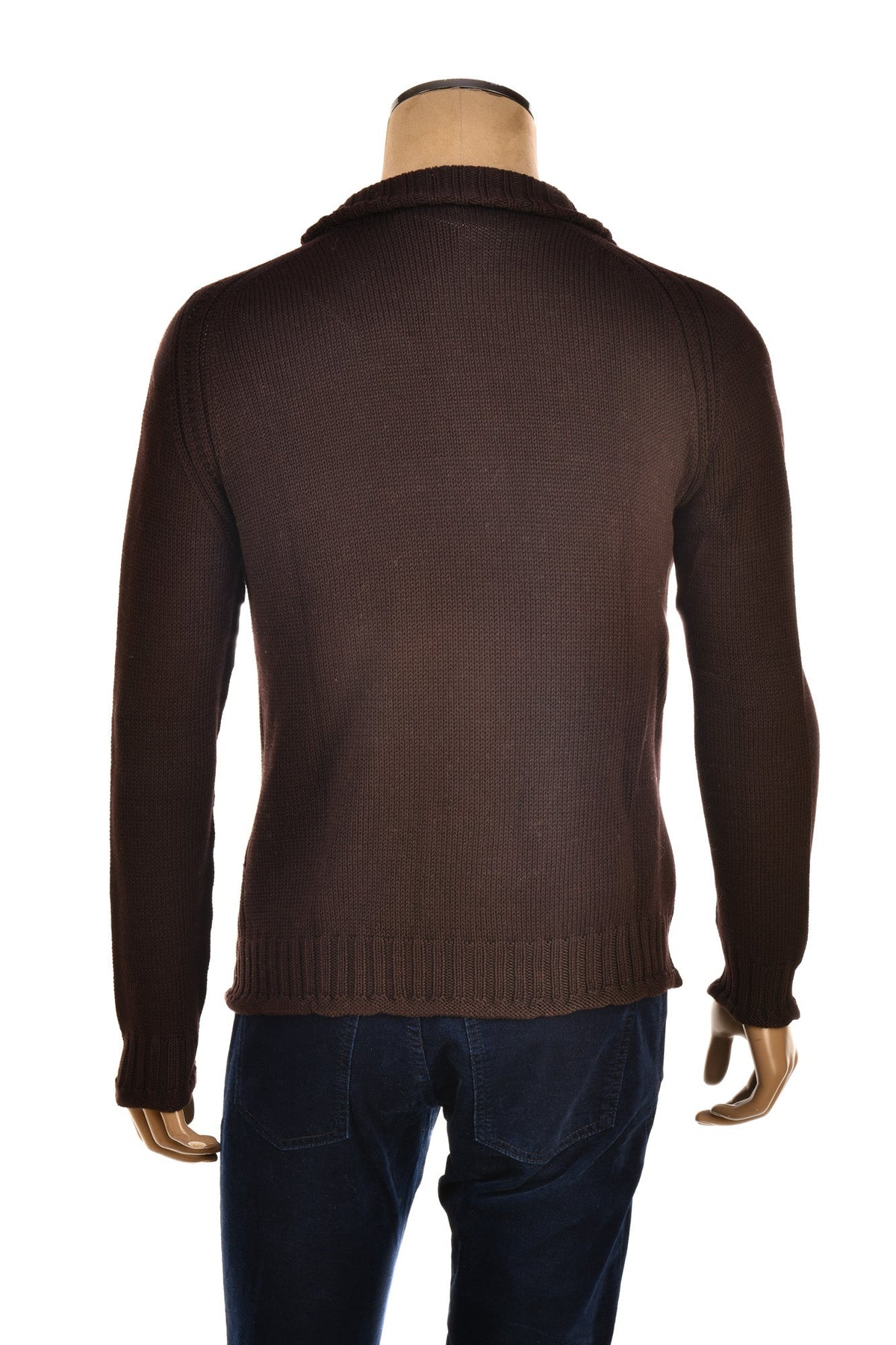 Cruciani Cotton Zip-Up Sweater