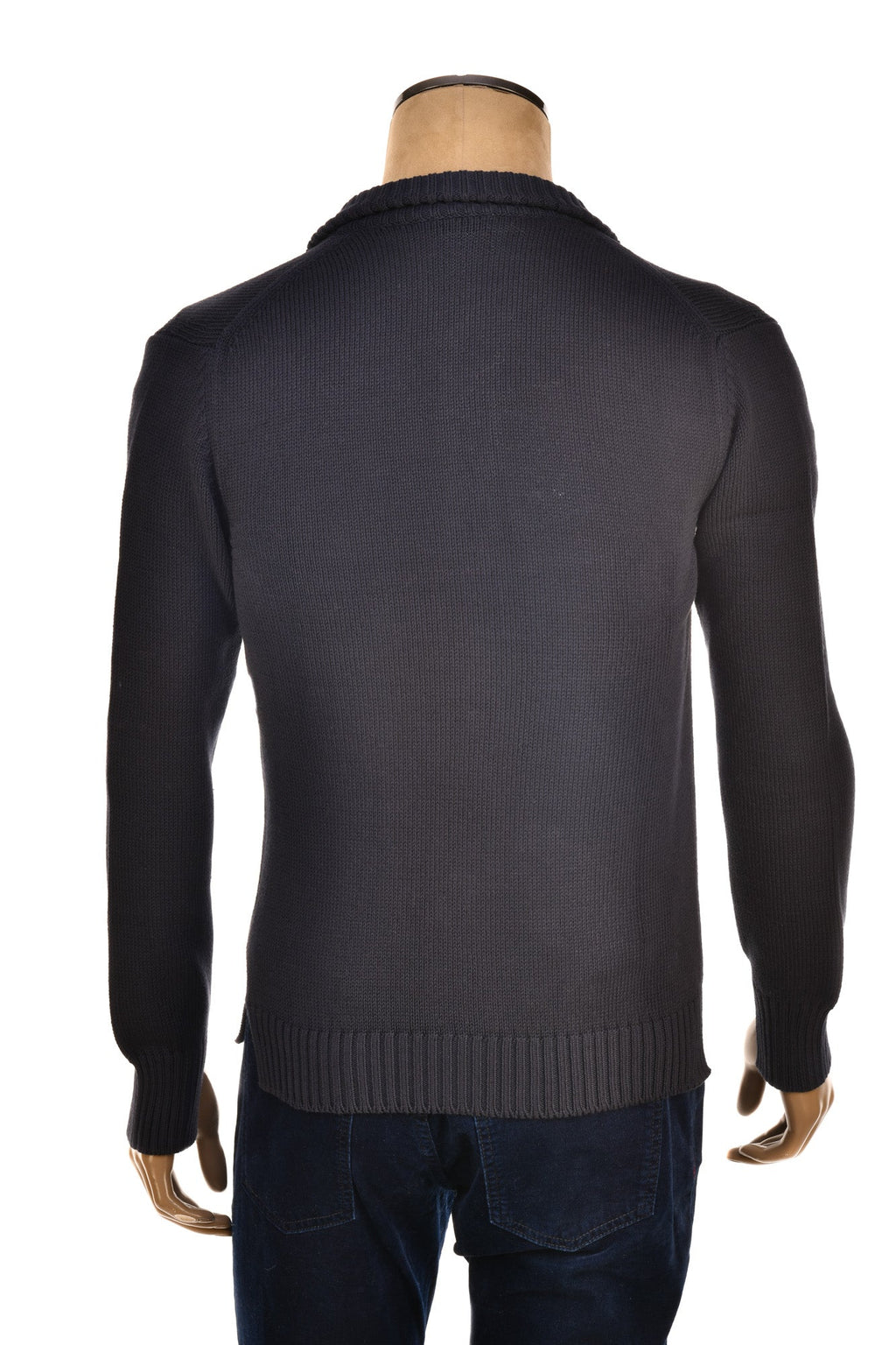 Cruciani Cotton Zip-Up Sweater