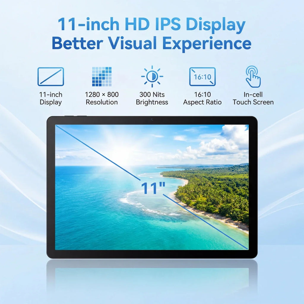11 Inch Tablet PC K6prol A333 Processor Android 16 32gb(3+29gb) RAM