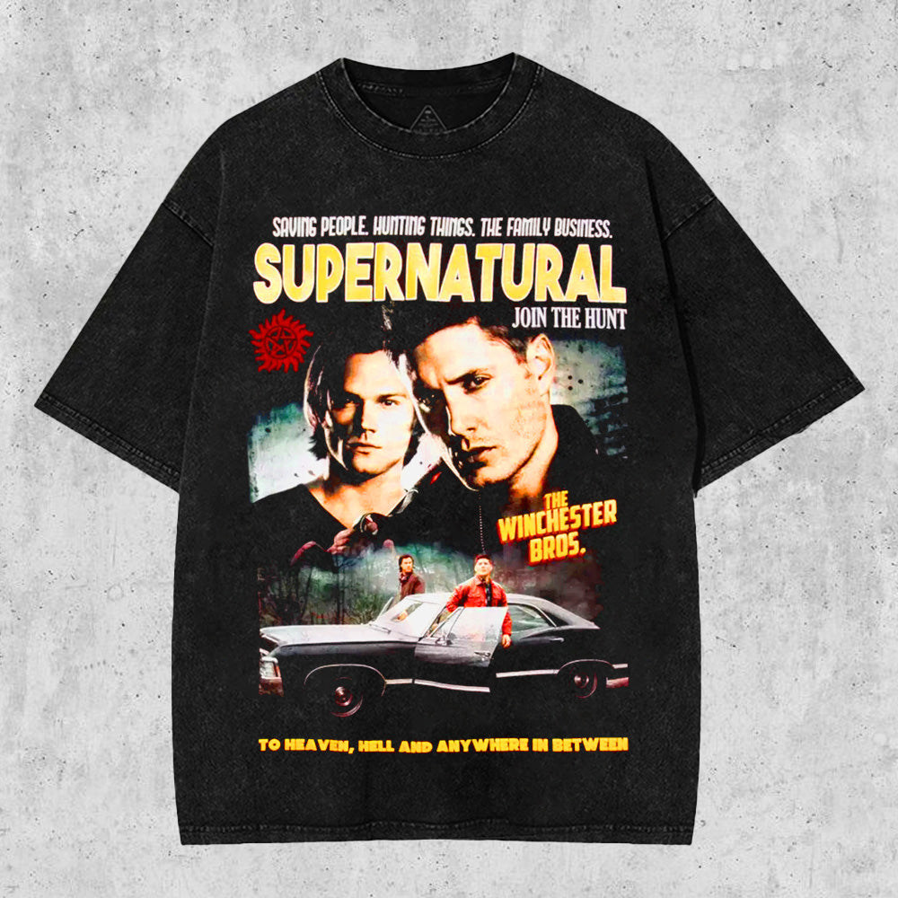Supernatural Washed T-Shirt HHV
