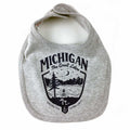 Baby Bib - Michigan Shield