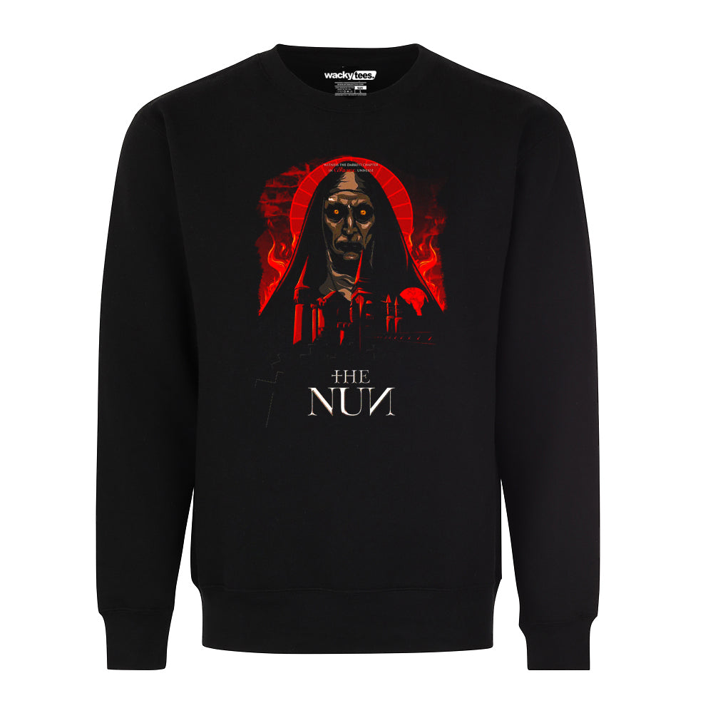 The Nun Conjuring Terror Horror Halloween Graphic Tee Shirt