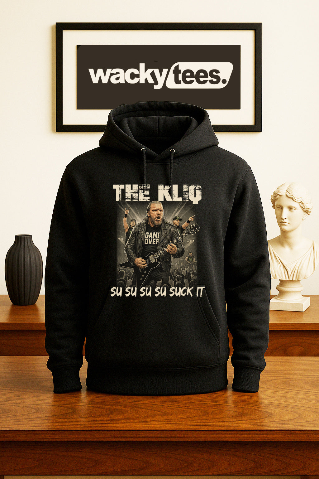 The Kliq Concert Wrestling Parody Suck It The Game Graphic Shirt