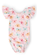 Butterfly Kisses S/S Flutter Sleeve Leotard