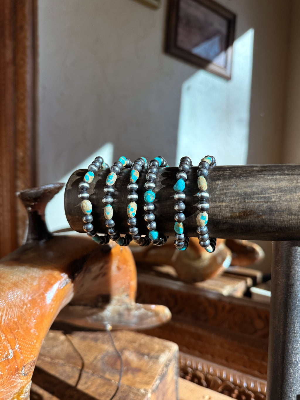 The Stretchy Navajo Pearl Bracelet