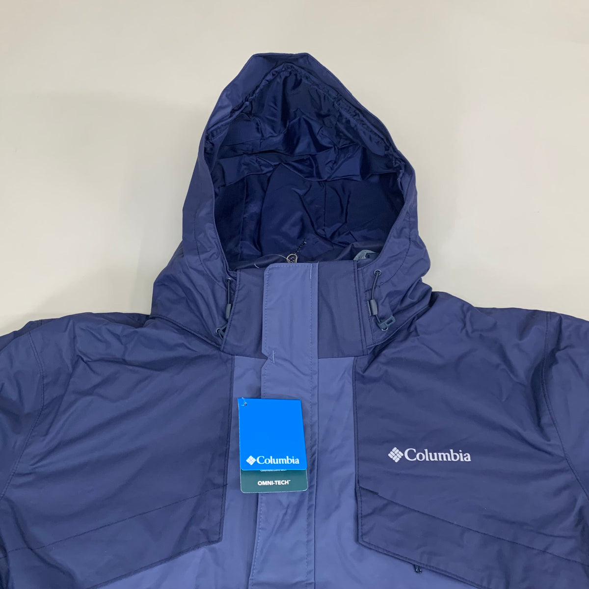 COLUMBIA Bugaboo II Fleece Interchange Jacket Men's Sz XXL Navy Blue 1800661477