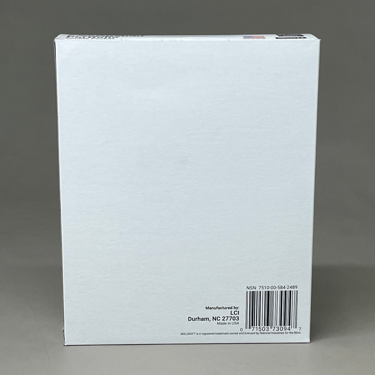 ZA@ SKILCRAFT (2 PACK, 50 TOTAL) Double Pocket Presentation Portfolio Dark Blue
