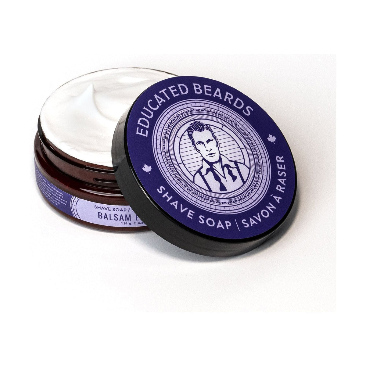 Educated Beards Balsam Eclipse Shave Soap 4 oz