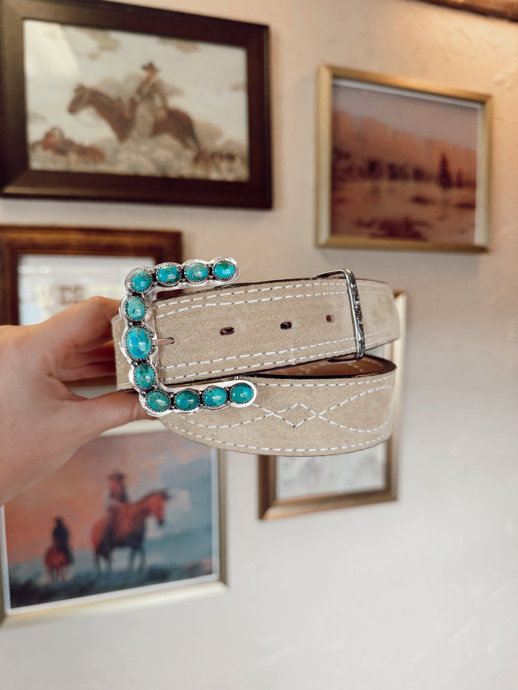 The Gunslinger Belt in Sand