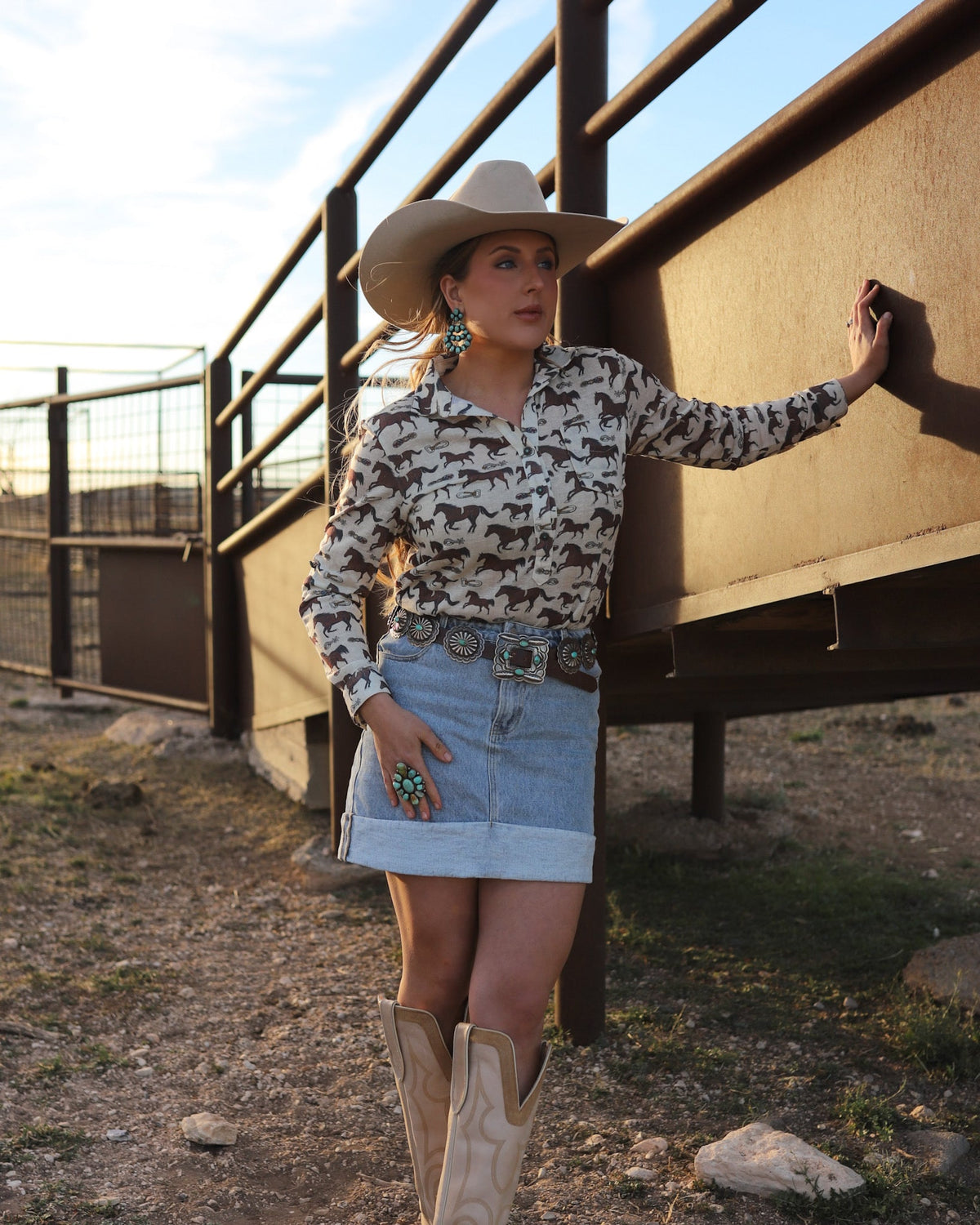 Tasha Polizzi Old Town Horse Shirt