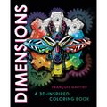 Dimensions: A 3d-Inspired Coloring Book - Paperback