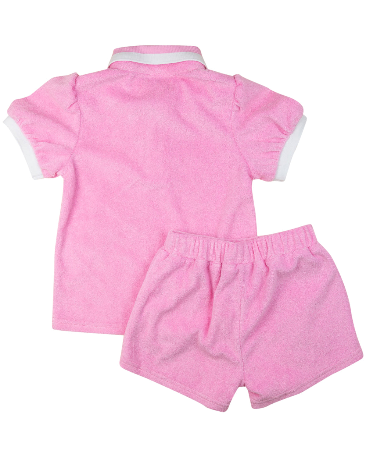 Pink Terry Shorts Set- FINAL SALE