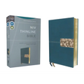Niv, Thinline Bible, Leathersoft, Teal, Red Letter, Comfort Print - Imitation Leather