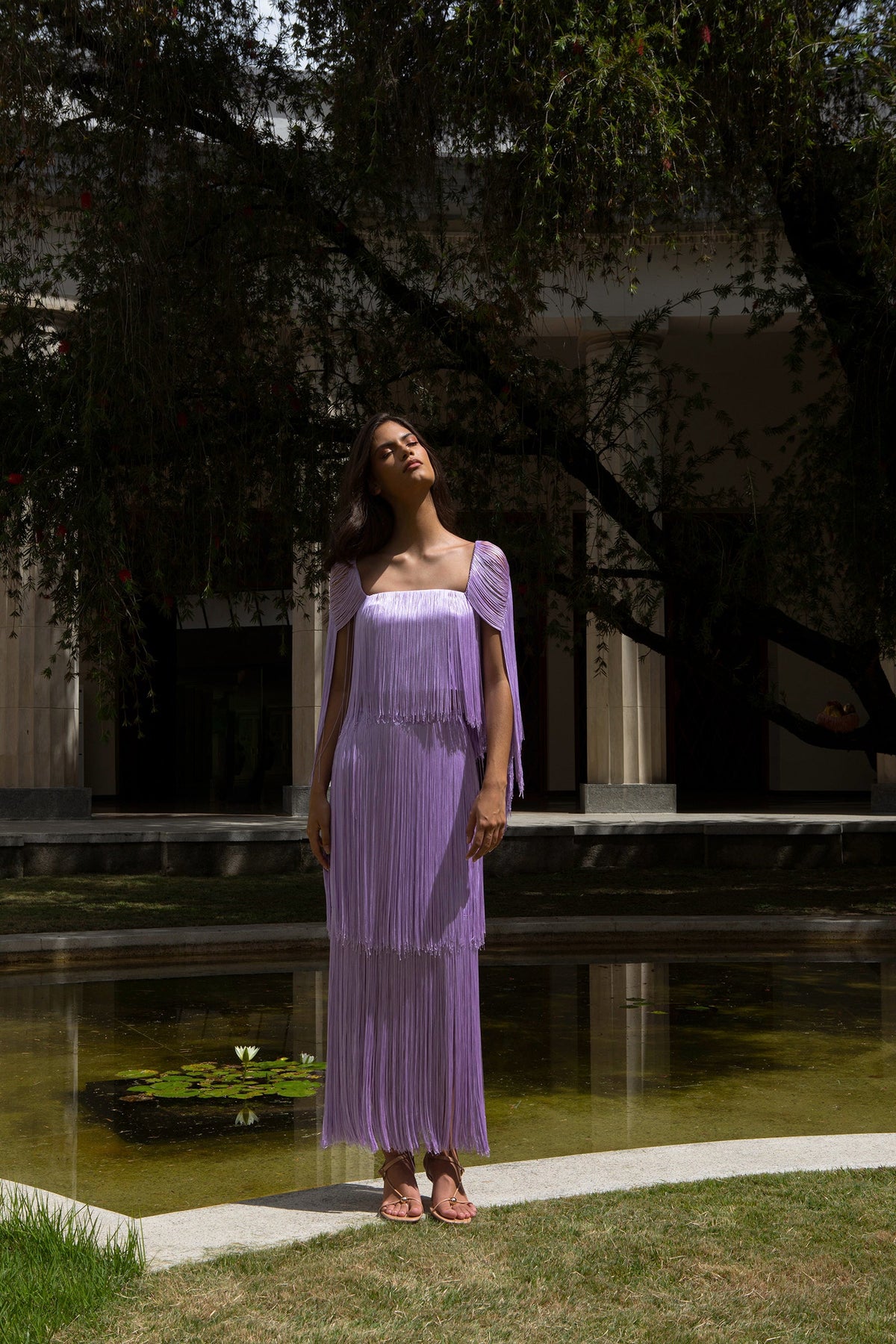 DELTA TOP IN LAVENDER
