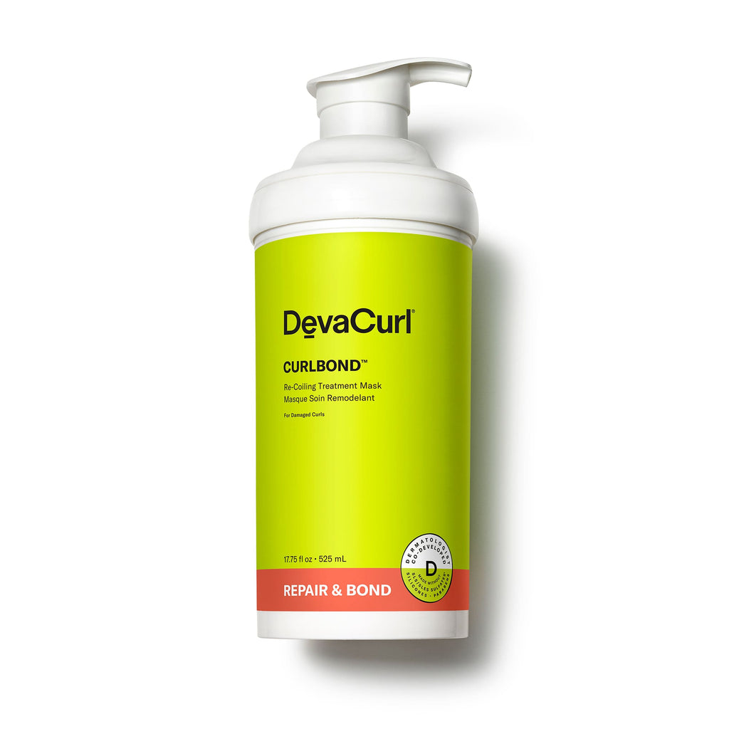 DevaCurl CurlBond Re-Coiling Treatment Mask Curly Hair 17.5 oz