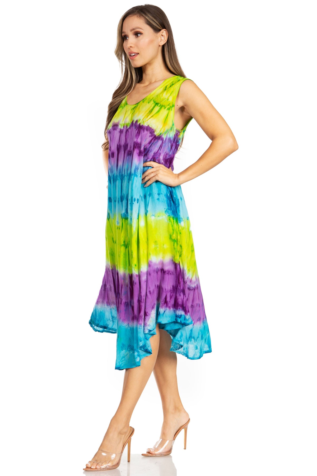 Sakkas Desert Sun Caftan Dress / Cover Up