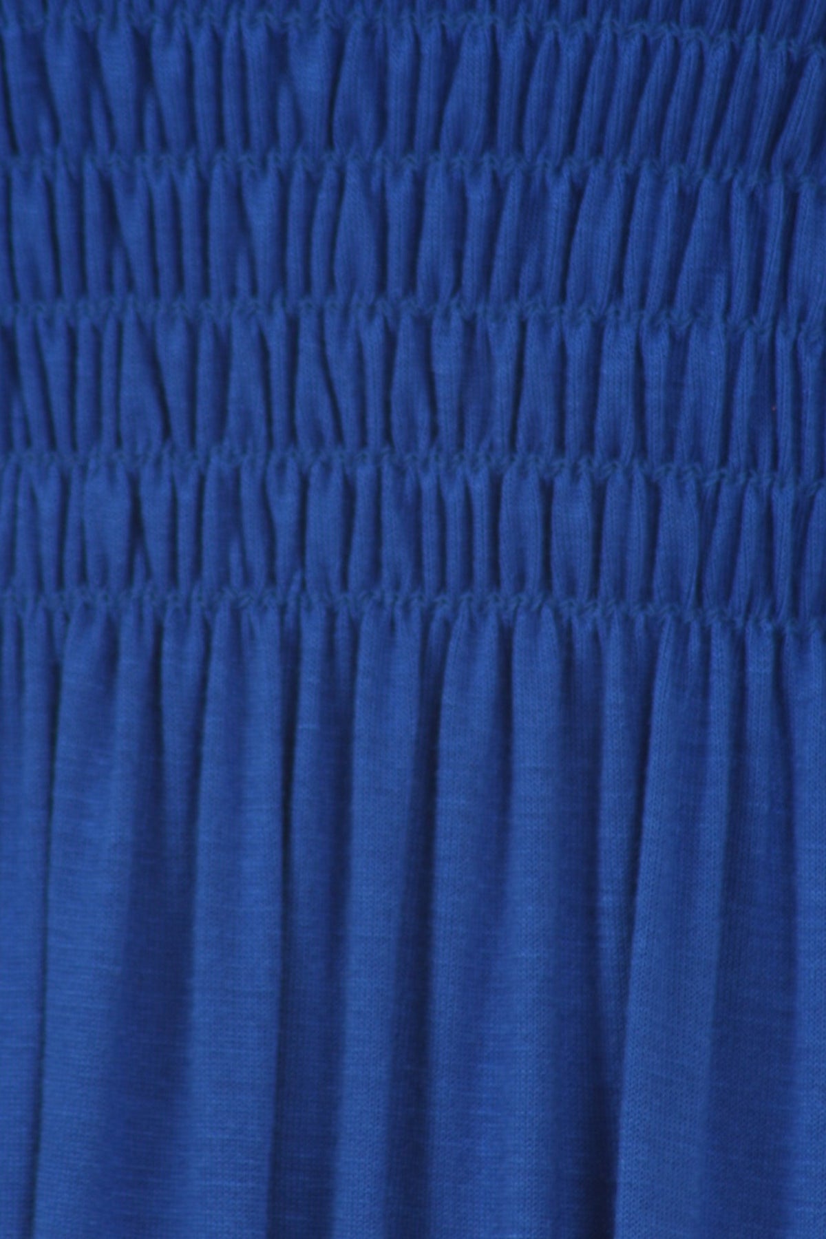 Sakkas Soft Jersey Feel Solid Color Smocked Bodice String Halter Long Dress