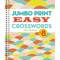 Jumbo Print Easy Crosswords #8 - Spiral