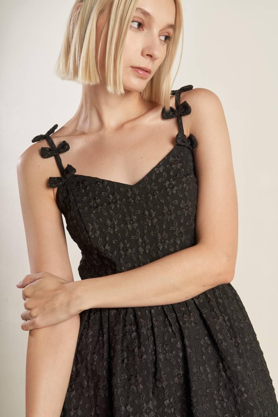 COVETED SWEETNESS WOVEN LACE MINI DRESS