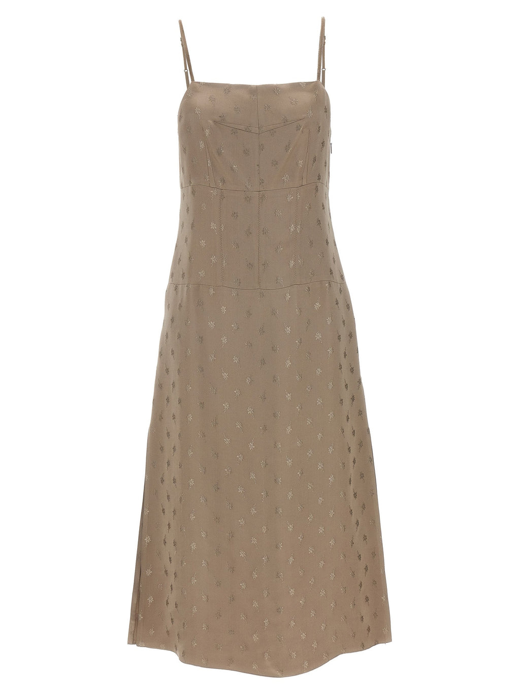 Fendi Women Satin Midi Dress