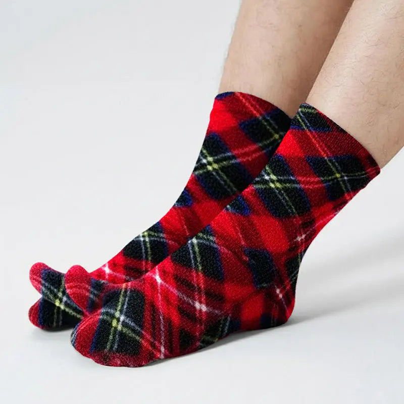 Polar Feet Fleece Tabi Socks - Highlander