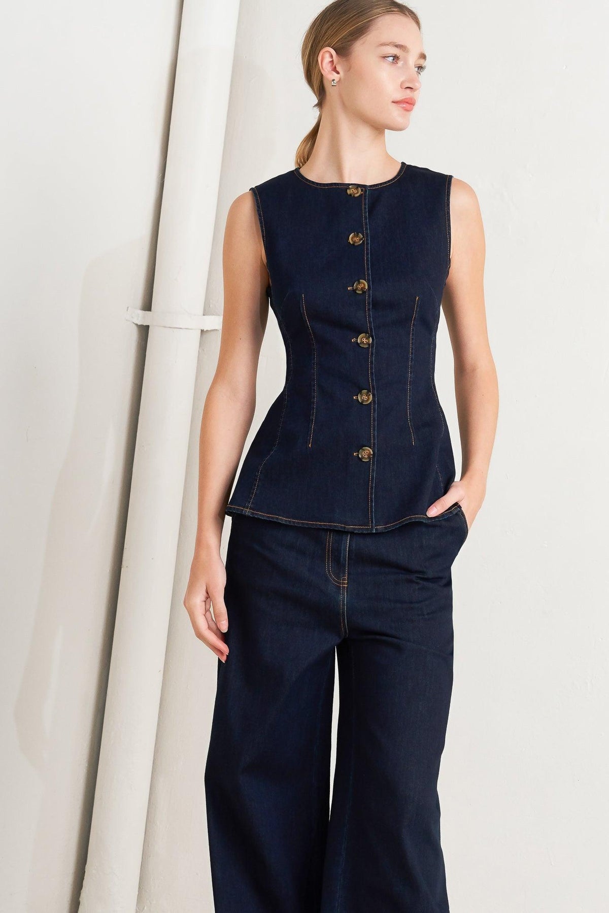 EURO CITY DENIM VEST