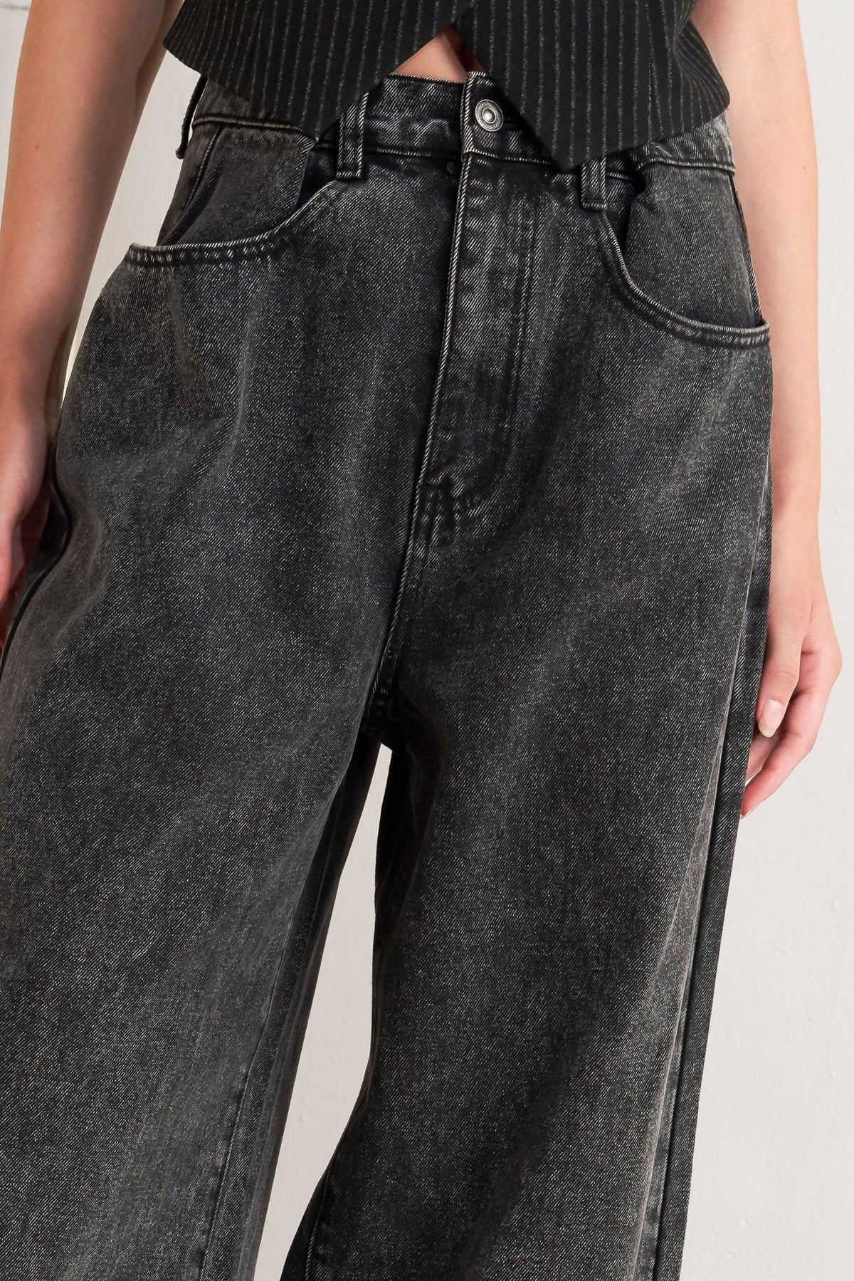 TAKE MY WORD DENIM PANTS