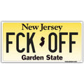 License Plate "FCK OFF" Flexible Magnet