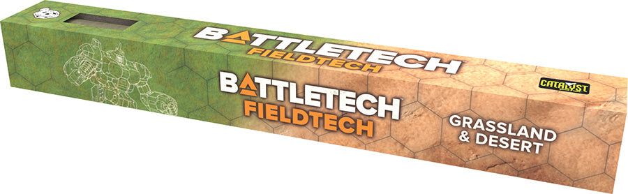 BattleTech: Battle Mat - FieldTech BattleTech Grasslands/Desert