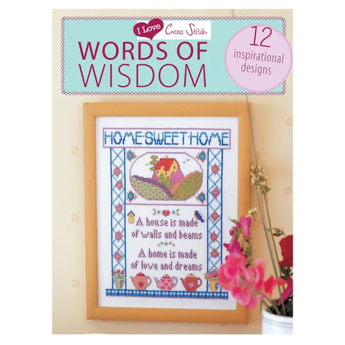 I Love Cross Stitch - Words of Wi - Paperback