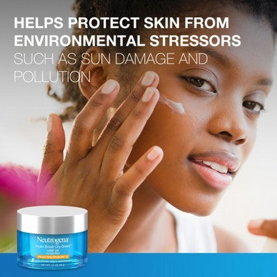 Neutrogena Hydro Boost City Shield Water Face Gel SPF 25 1.7oz - Missing Box