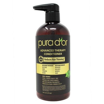 Pura d'or Advanced Therapy Conditioner 16 fl oz - Imperfect Container
