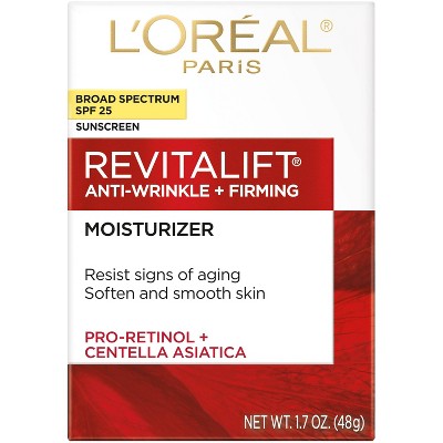 L'Oreal Paris Revitalift Anti-Wrinkle + Firming Day Cream SPF 25  1.7oz - Imperfect Box