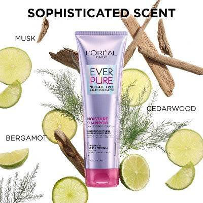 L'Oreal Paris EverPure Moisture Rosemary Oil Conditioner for Dry Hair 8.5 fl oz - Imperfect Container