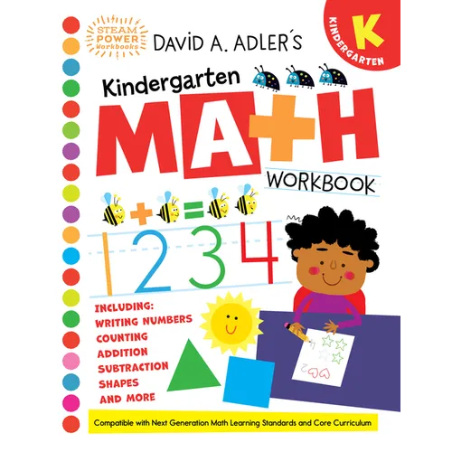 David A. Adler's Kindergarten Math Workbook - Paperback