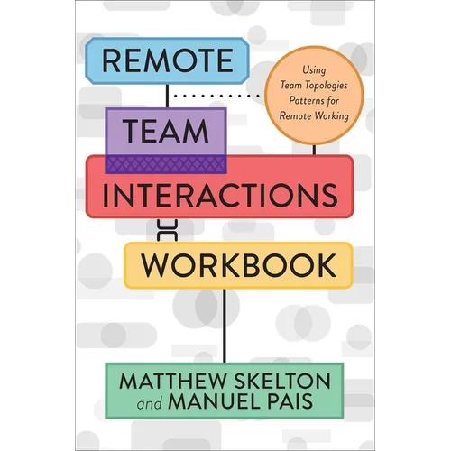 Remote Team Interactions Workbook: Using Team Topologies Patterns for Remote Working - Paperback