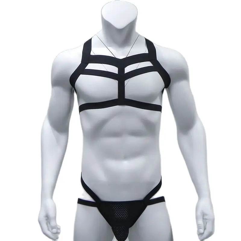 CLEVER-MENMODE Bondage Mens Harness