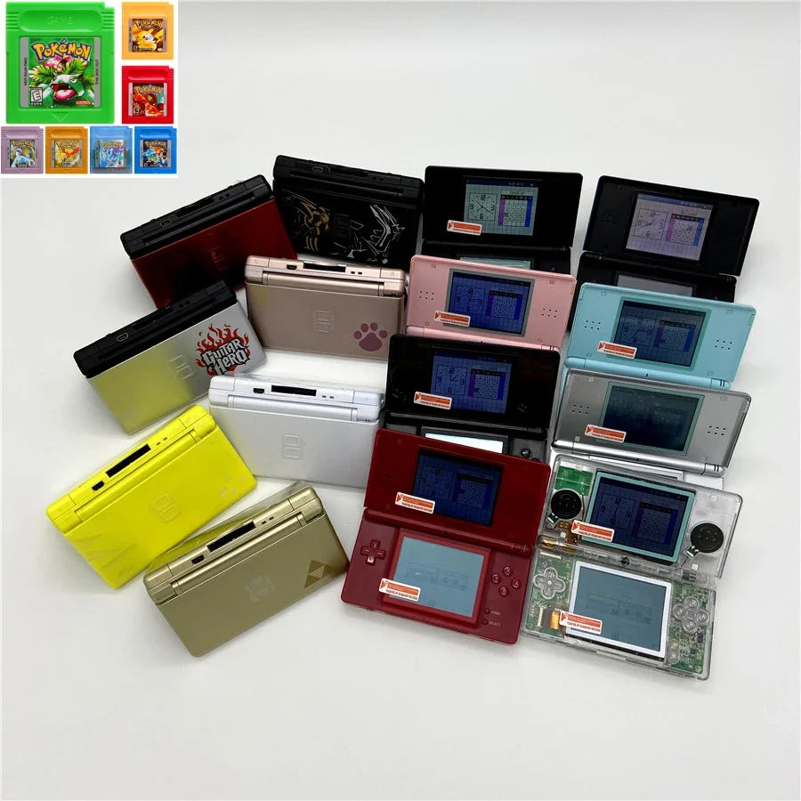 Professiona Refurbished Ds Lite Console, Suitable For Nintendo Dsl Palm , With Card And 16Gb Memory