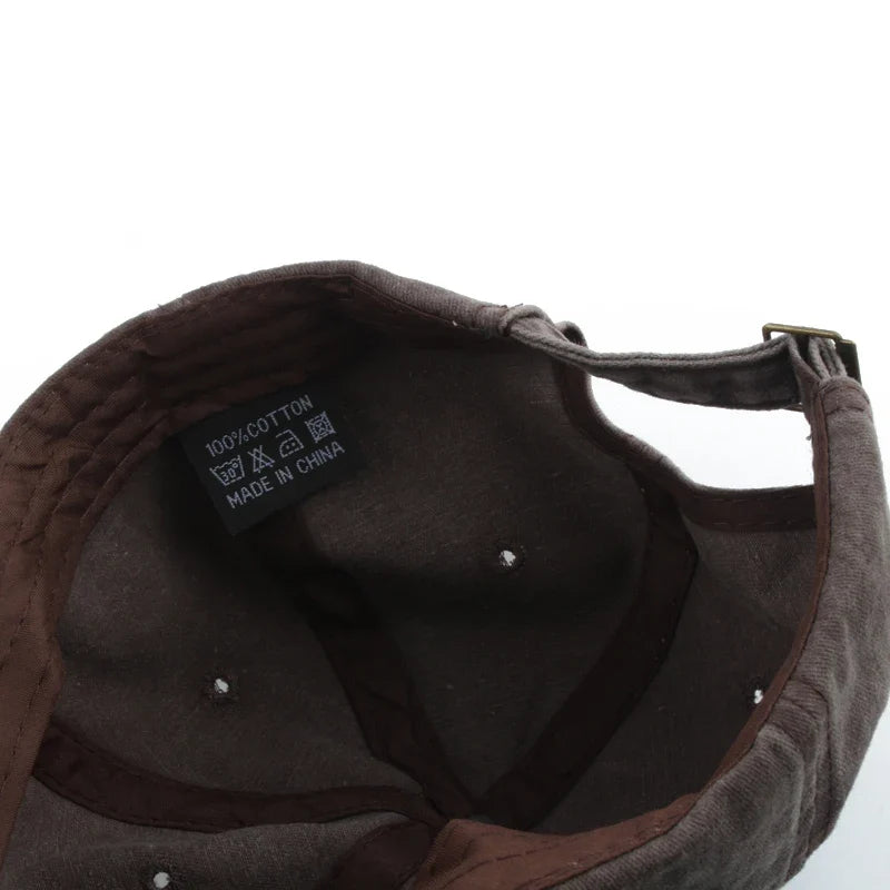 Classic Cotton Baseball Caps for Kids and Adults