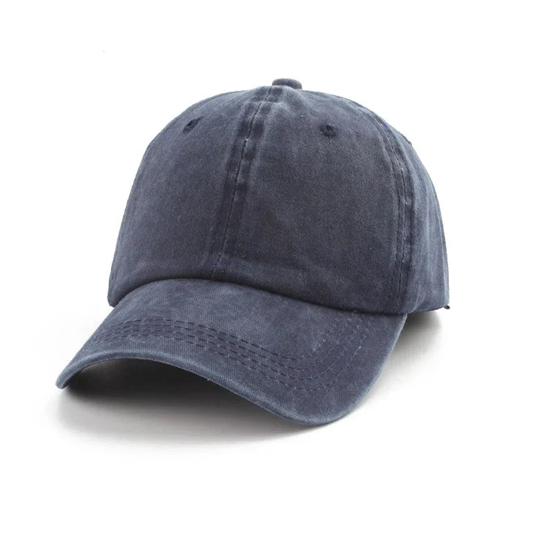 Classic Cotton Baseball Caps for Kids and Adults