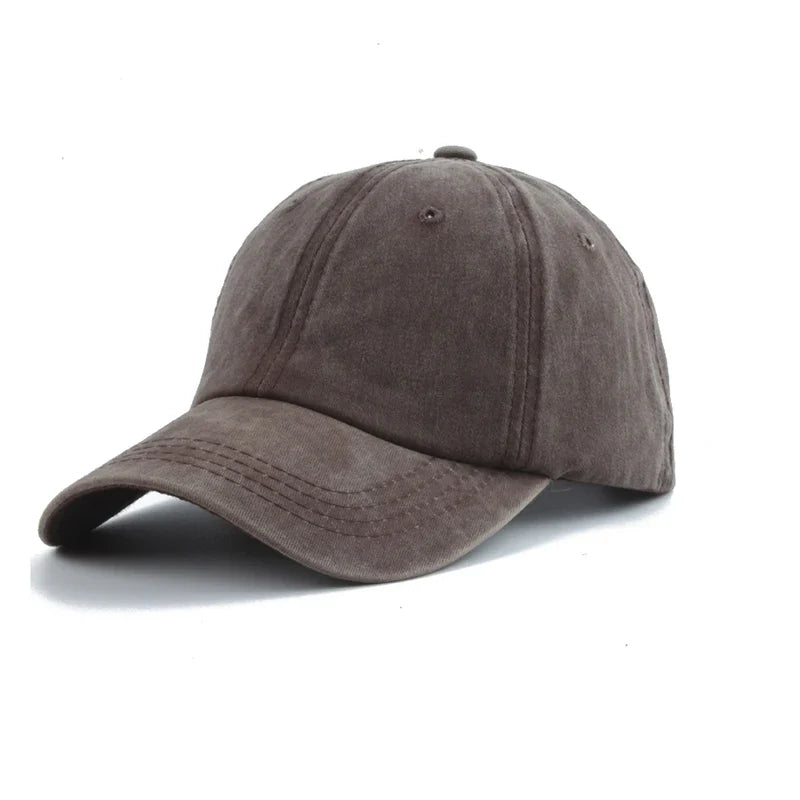 Classic Cotton Baseball Caps for Kids and Adults