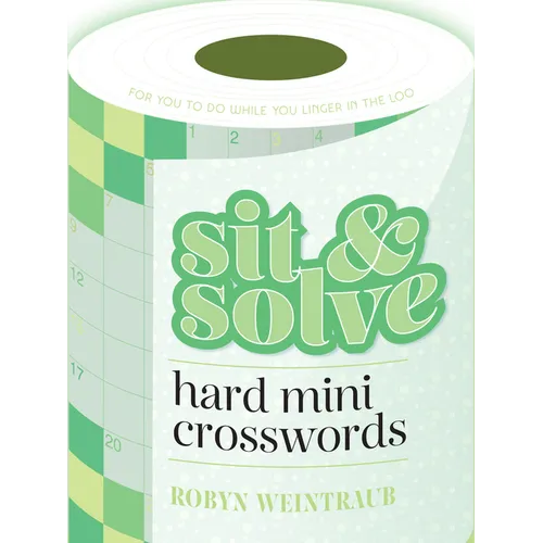 Sit & Solve Hard Mini Crosswords - Paperback
