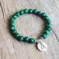 Handmade Jewelry Malachite Beaded Bracelet