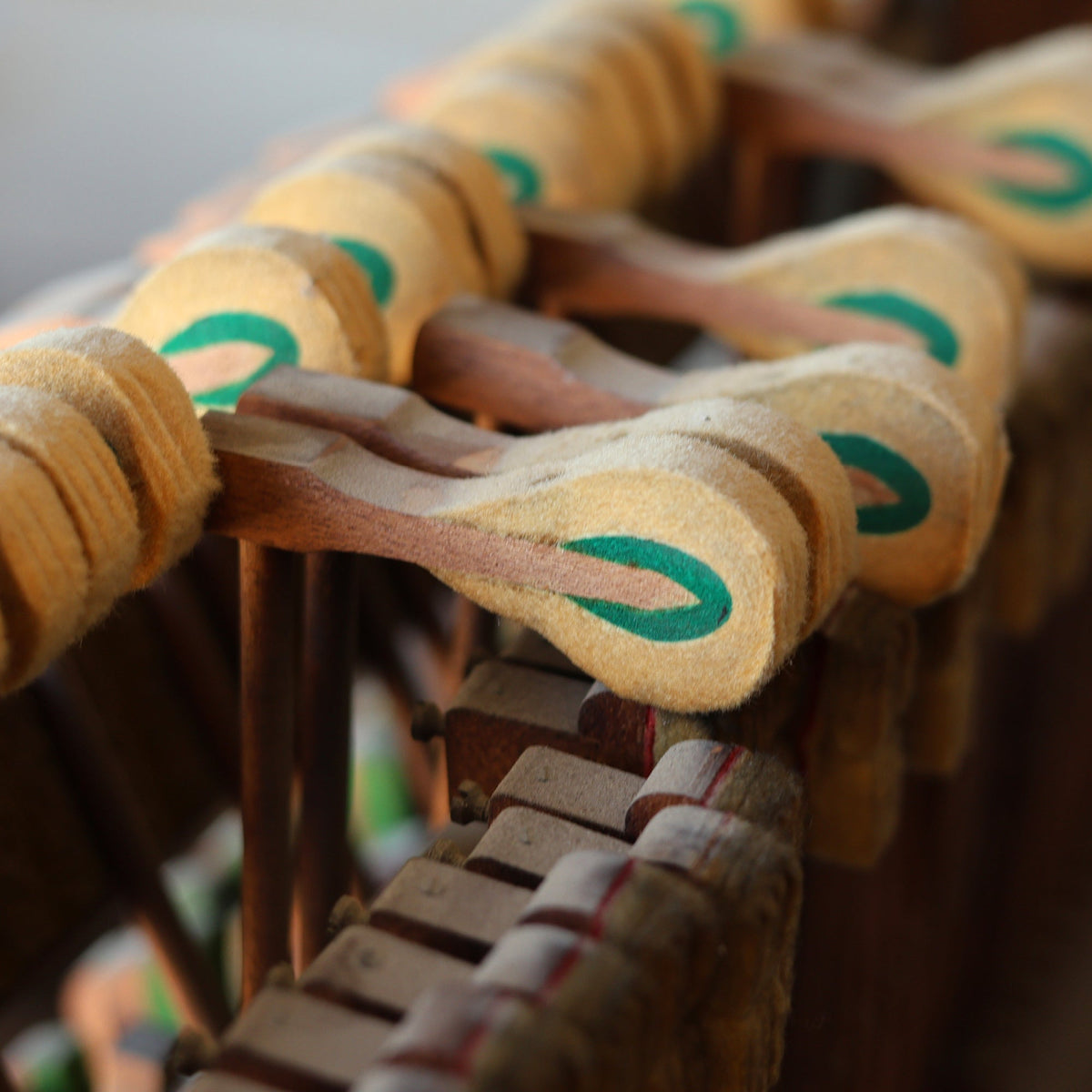 Reclaimed Piano Hammer Hearts