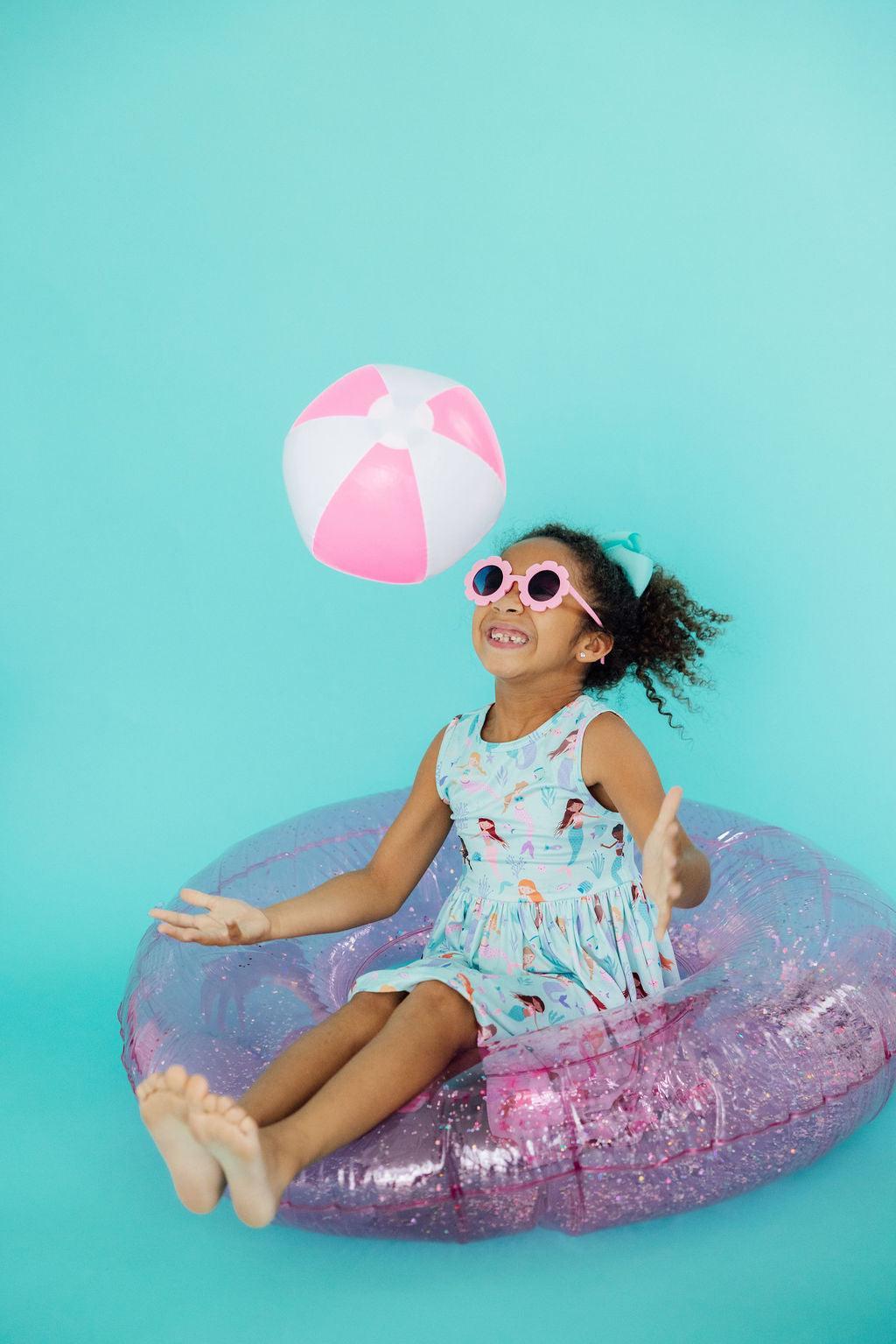 Happy as a Clam Tank Twirl Dress
